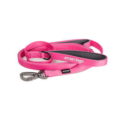 STREET DOGS CORREA ADIESTRAMIENTO PINK 3 METROS