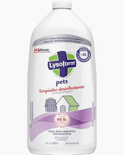 LYSOFORM PETS LIMPIADOR LIQUIDO LAVANDA 800 ML1