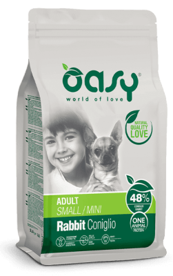 OASY ONE ANIMAL PROTEIN ADULT SMALL/MINI RABBIT 2.5 KG