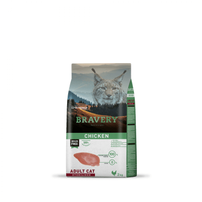 BRAVERY CHICKEN ADULT CAT STERILIZED
