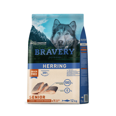 BRAVERY HERRING SENIOR LARGE/MEDIUM BREEDS