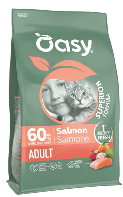 Oasy Cat Superior Adult Salmon1