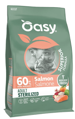 Oasy Cat Superior Adult Sterilized Salmon