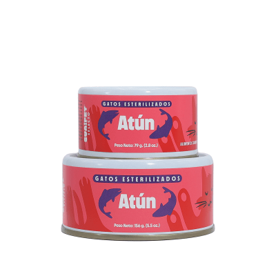 SUNIPET SELECTO ALIMENTO HÚMEDO ATUN GATO ESTERIL LATA