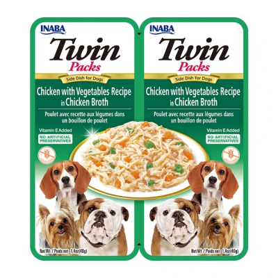 CHURU TWIN PACKS RECETA VEGETARIANA CON CALDO DE POLLO