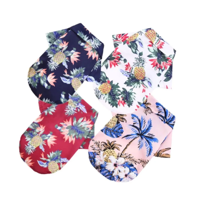 WONDER DOR GUAYABERA HAWAIANA PARA MASCOTAS