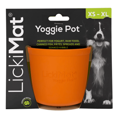 LICKIMAT YOGGIE POT FOR DOG