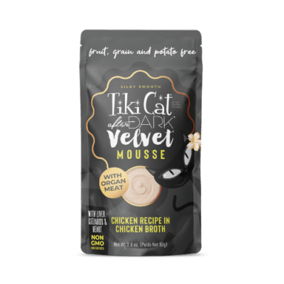 TIKI CAT AFTER DARK VELVET MOUSSE CHICKEN 80 GR