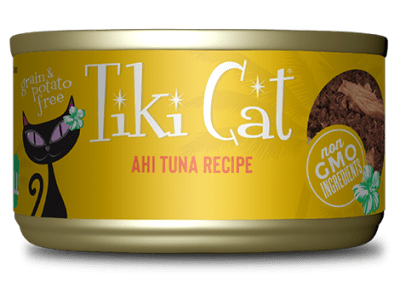 TIKI CAT HAWAIIAN GRILL AHI TUNA WET FOOD 80 GR1