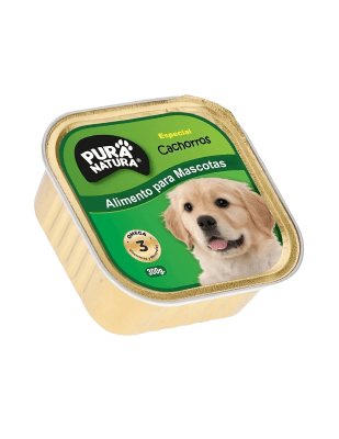 PURA NATURA ALIMENTO ALIMENTO HÚMEDO PARA PERRO CACHORROS 300 GR.