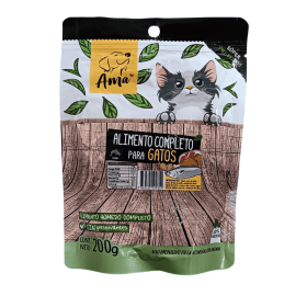 AMA POUCH ALIMENTO HÚMEDO NATURAL GATO