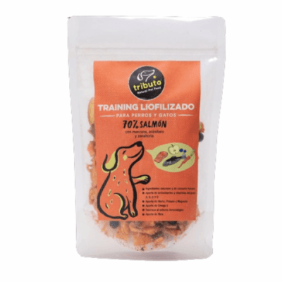 TRIBUTO SNACK LIOFILIZADO TRAINING MIX MANZANA, ZANAHORIA Y ARANDANO