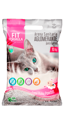 FIT ARENA SANITARIA AGLOMERANTE AROMA BABY POWDER 10 KG