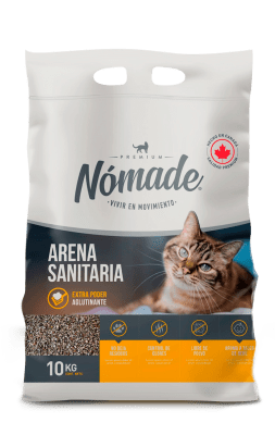 NOMADE ARENA SANITARIA PARA GATOS 10 KG