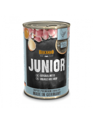 BELCANDO LATA JUNIOR AVE Y HUEVO 400 GR