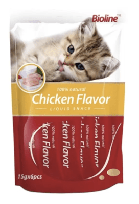 BIOLINE SNACK CREMOSO 15 GR * 6PCS