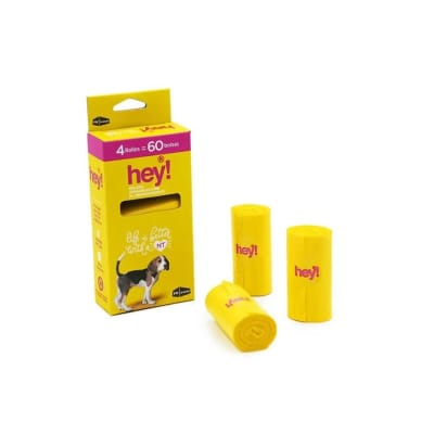HEY! CAJA 4 ROLLOS DE 15 BOLSAS1