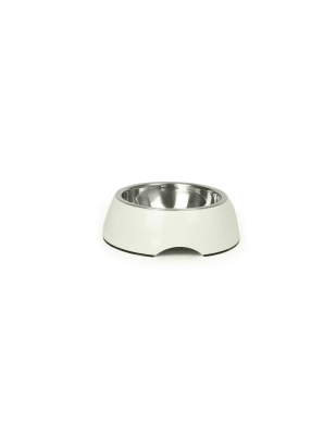 BRNX PLATO MELAMINA + INOX CREMA1