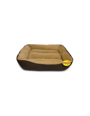 HEY! CAMA CONFORT CAFE Y BEIGE XL