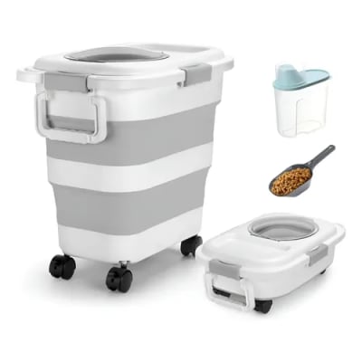 MARBEN CONTENEDOR PLEGABLE DE COMIDA CON RUEDAS