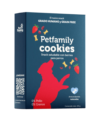 PET FAMILY COOKIES GRAIN FREE PERRO 150 GR