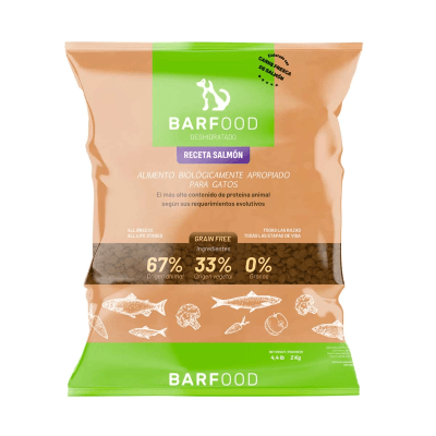 BARFOOD DESHIDRATADO DE SALMON GATO