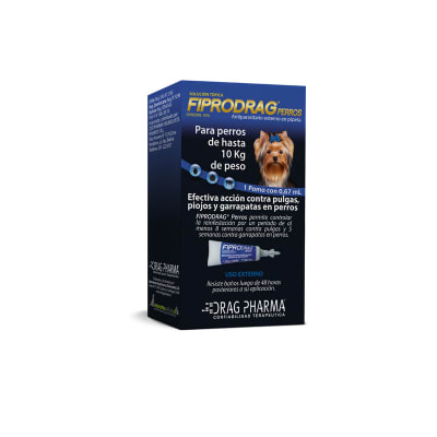 DRAG PHARMA FIPRODRAG PERRO 0-10 KG1