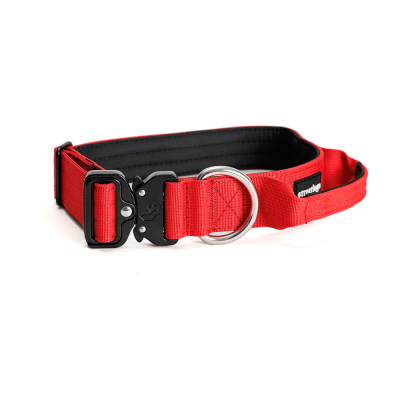 STREET DOGS COLLAR COMBAT 4 CM RED1