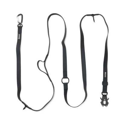 STREET DOGS CORREA MULTIENGANCHE BLACK PVC 3 METROS