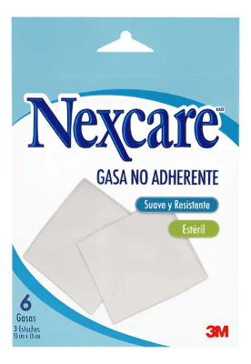 GASA ESTERIL NEXCARE NO ADHESIVA