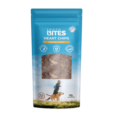 SOUTH BITES HEART CHIPS 70 GR