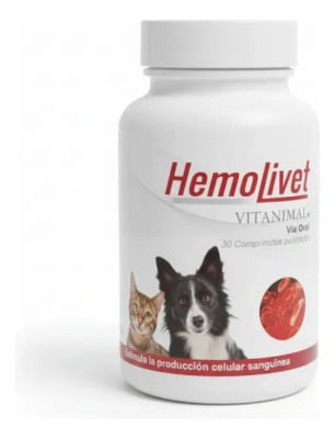 HEMOLIVET PERRO/GATO X 10 COMP1