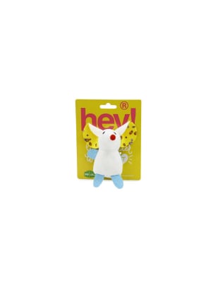 Hey! JUGUETE PARA GATOS RATÓN BLANCO