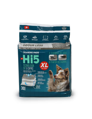 HI5 120x90 CARBON ACTIVADO SABANILLAS XL 30 UN