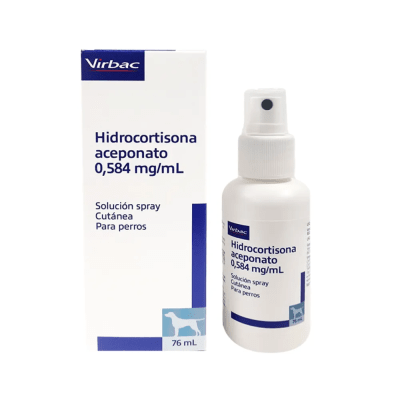 VIRBAC HIDROCORTISONA SPRAY 76 ML 0.584 MG/ML1