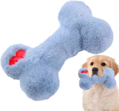 WONDER DOG HUESO DE PELUCHE SONORO