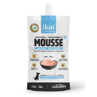 IKAI FUNCIONAL MOUSSE PIEL Y PELAJE PERROS 150 GR