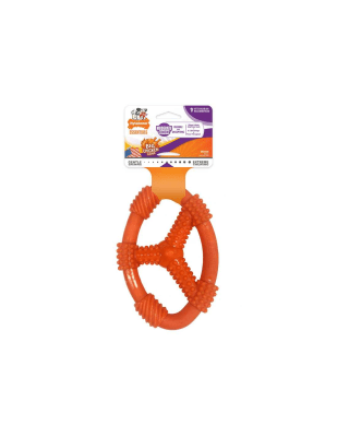 NYLABONE STRONG CHEW JUGUETE FLEXI CHEW ANILLO OVAL FLEXIBLE TALLA M