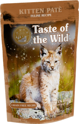 TASTE OF THE WILD POUCH GATO KITTEN 85 GR1