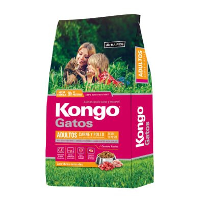 KONGO GATO CARNE & POLLO 1 KG1
