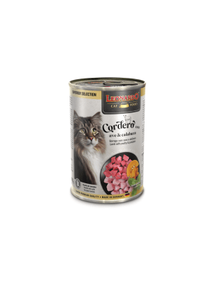 LEONARDO LATAS CORDERO AVE CALABAZA 400 GR1