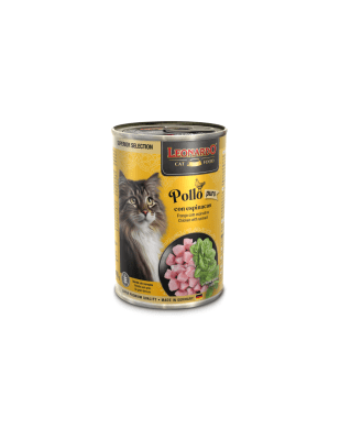 LEONARDO LATAS POLLO ESPINACA 400 GR
