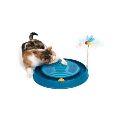 CATIT PLAY CIRCUITO 3 EN 1 CON MASAJEADOR1