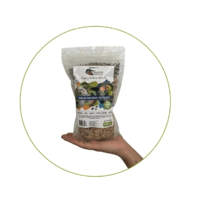 MARBEN PETS MIX SEMILLAS NINFAS E INSEPARABLES 500GR