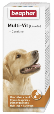BEAPHAR MULTI-VIT+ CARNITINA PERRO SOL ORAL GOTA X 50 ML