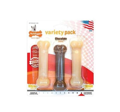 NYLABONE JUGUETE RESISTENCIA TRI-PACK