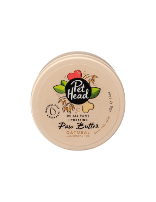 PET HEAD ON ALL PAWS MANTEQUILLA DE AVENA PARA PATAS 40 G