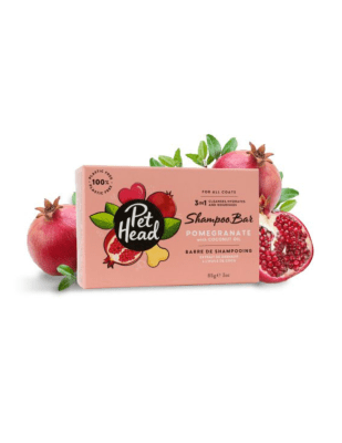 PET HEAD SHAMPOO EN BARRA GRANADA Y ACEITE DE COCO 85 G