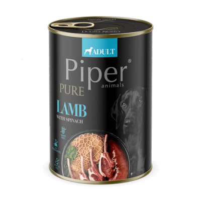 PIPER DOG LATA MONOPROTEÍNA CORDERO 400 GR1