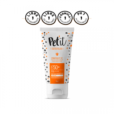 PET IT PROTECTIT FILTRO SOLAR FPS 50 X 30 GR